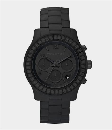 michael kors black watch 2014|Michael Kors watches all black.